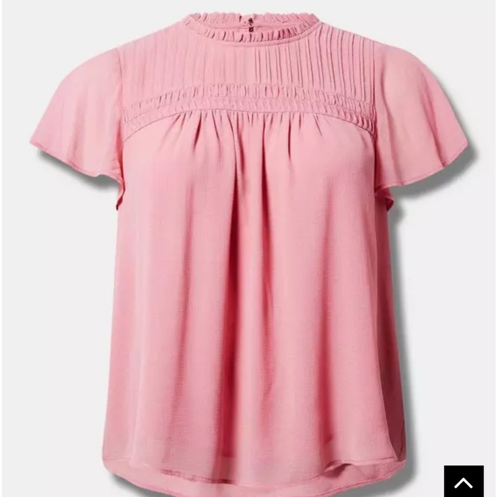 Torrid Soft Pink Blouse